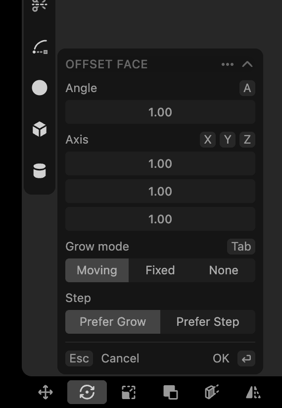 Export options
