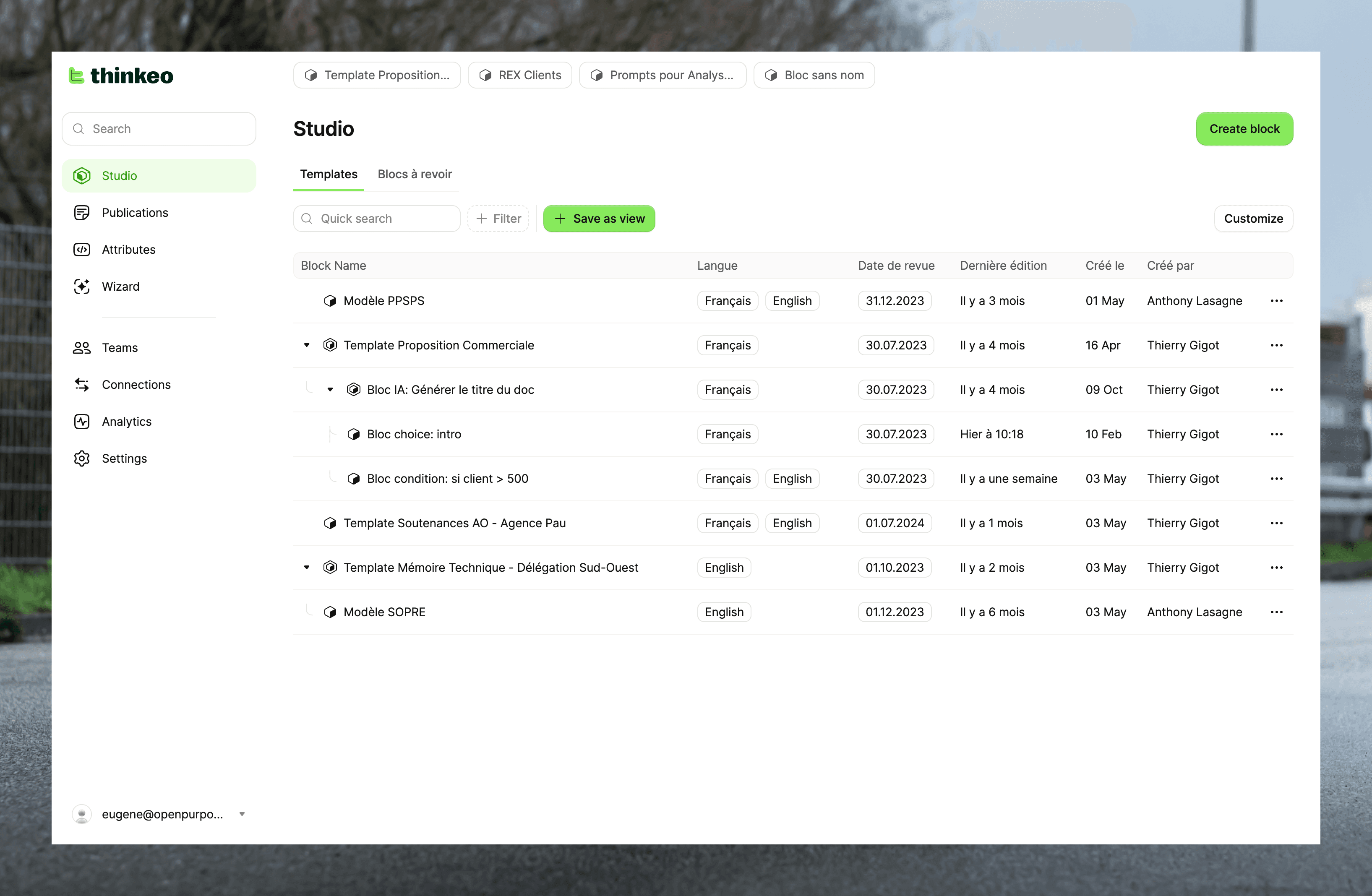 Dashboard