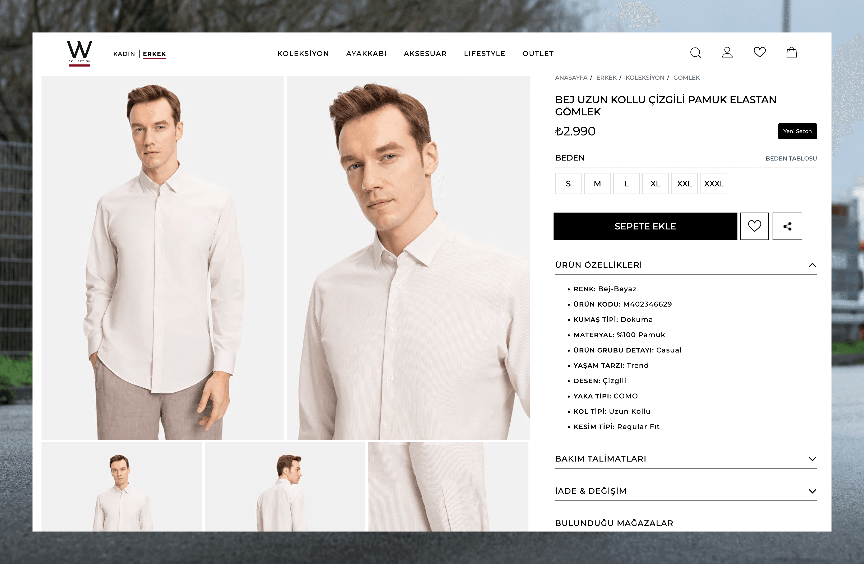 Product grid